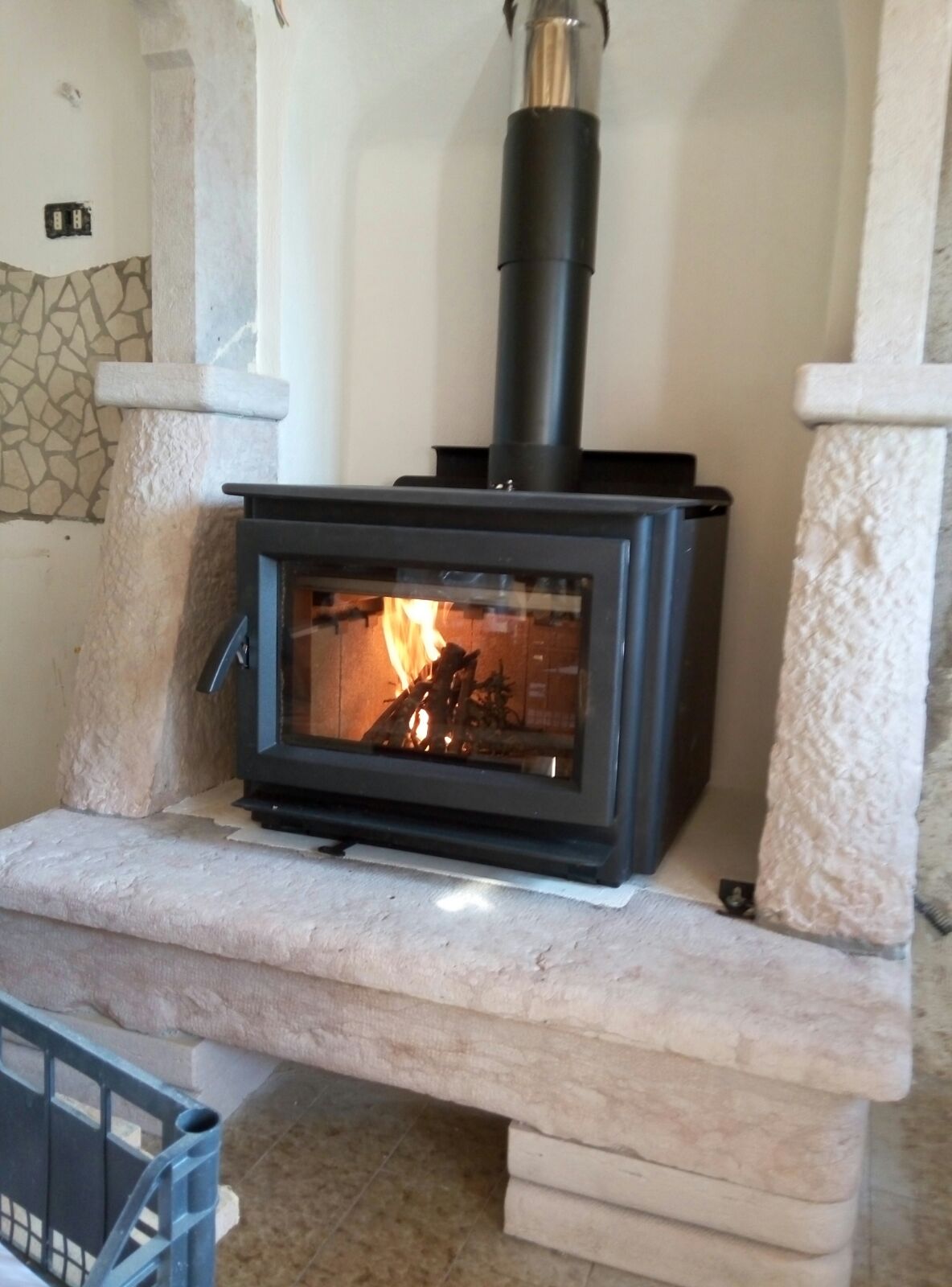 insert a bois efficient feu longue duree