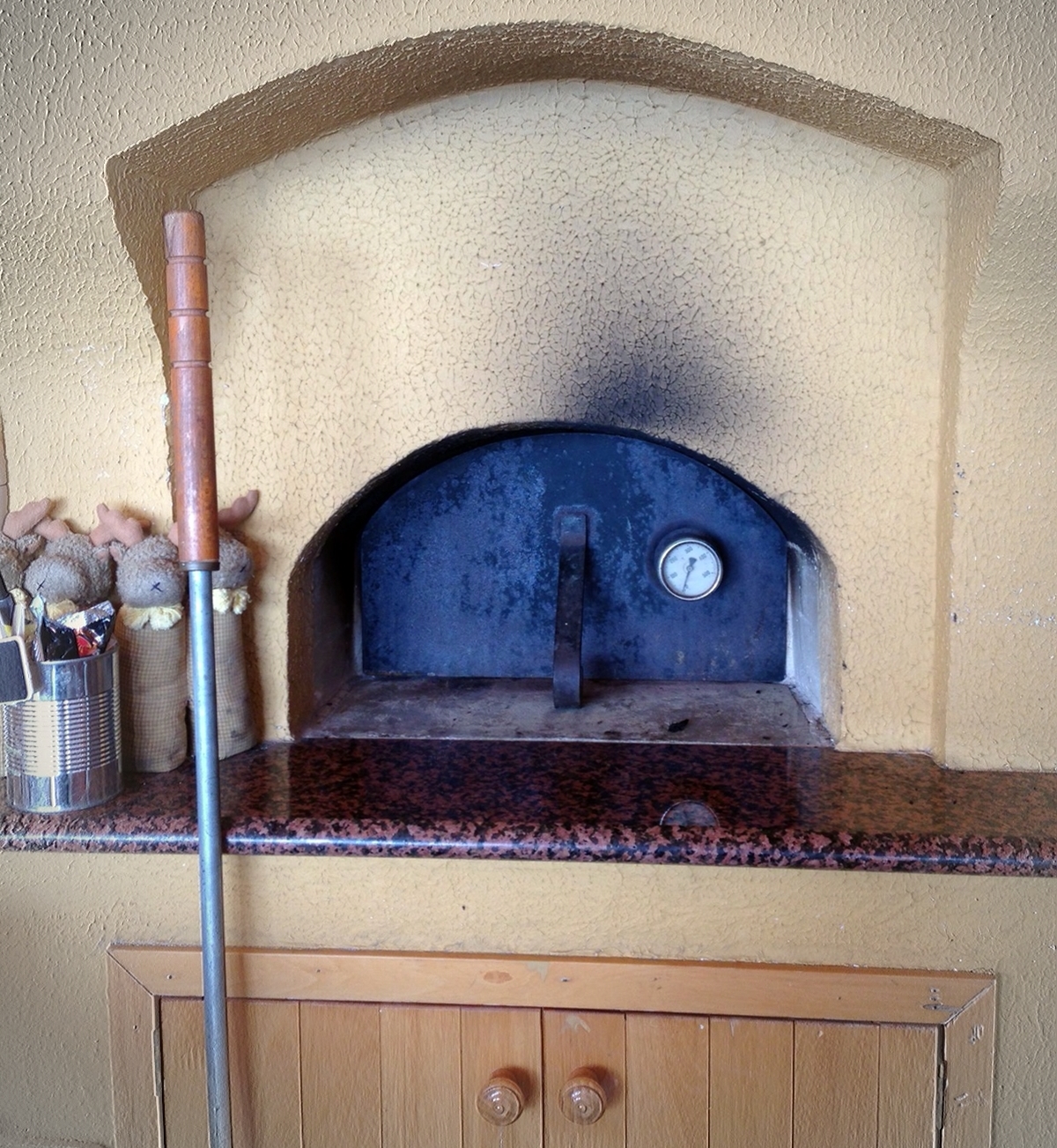 cuisiner  l'intrieur des four  bois