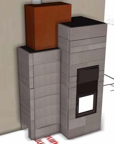 CHAUFFAGE DE MAISONS ENTIRES avec POLES FOYERS  BOIS